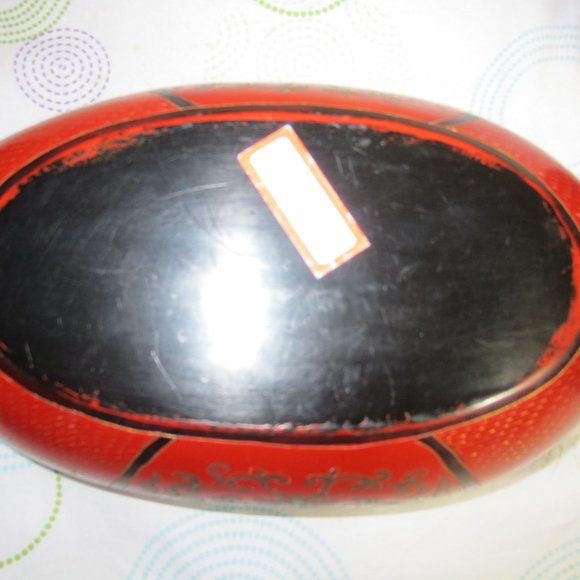 LARGE-2 PIECE, HAND PAINTED & CARVED, BIRD FROM PEOPLES REPUBLIC OF CHINA DECOR - Picture 9 of 16